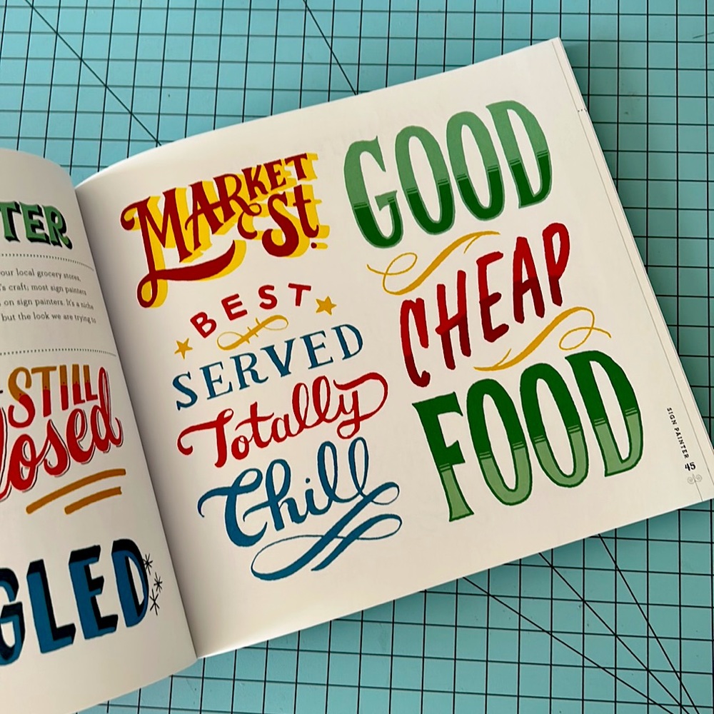 Hand Lettering Ledger Book - Picture 2 of 4